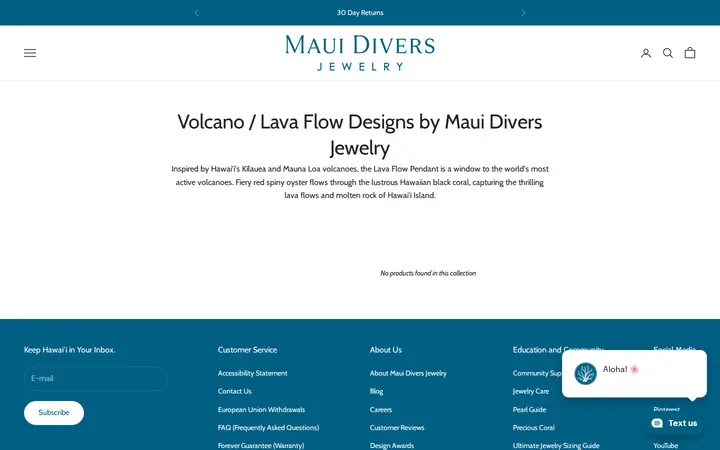 /collections/volcano-lava-flow-designs-by-maui-divers-jewelry — Maui Divers Jewelry - Daniel K. Inouye Airport