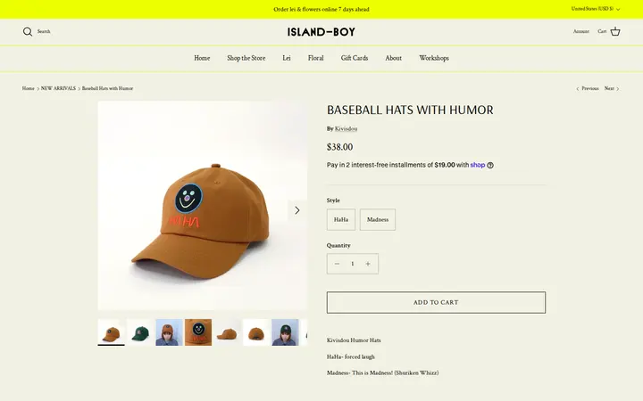 /collections/new-arrivals/products/baseball-hats-with-humor — ISLAND-BOY shop