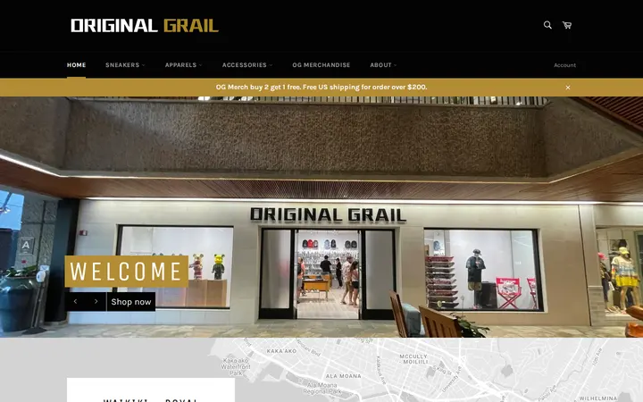 Homepage — Original Grail