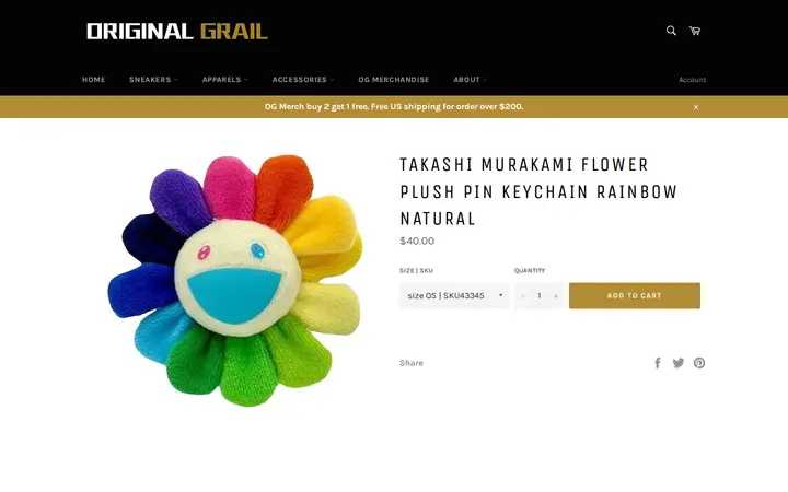 /products/takashi-murakami-flower-plush-pin-keychain-rainbow-natural-5-cid0-sku43345 — Original Grail