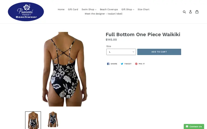/collections/royal-collection-1/products/full-bottom-one-piece-waikiki — Pualani Hawaii Beachwear