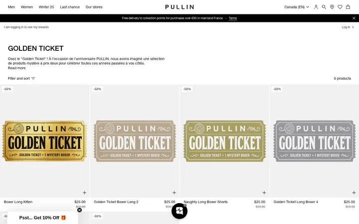 /en-ca/collections/golden-ticket — PULLIN HONOLULU