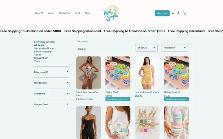/s/shop — Keep it Simple Honolulu Zero Waste