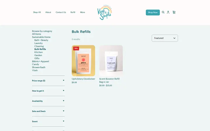/shop/bulk-refills/6 — Keep it Simple Honolulu Zero Waste