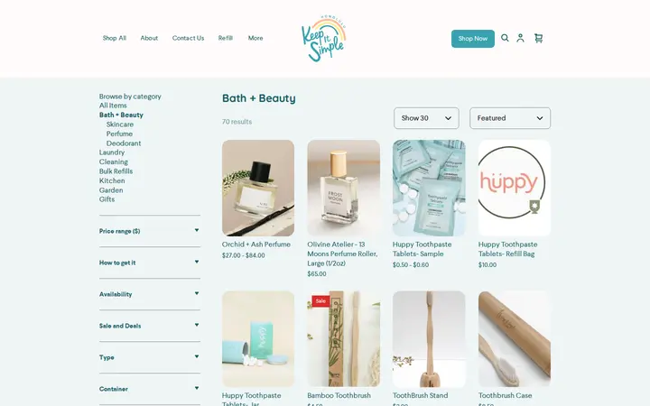 /shop/bath-beauty/4 — Keep it Simple Honolulu Zero Waste