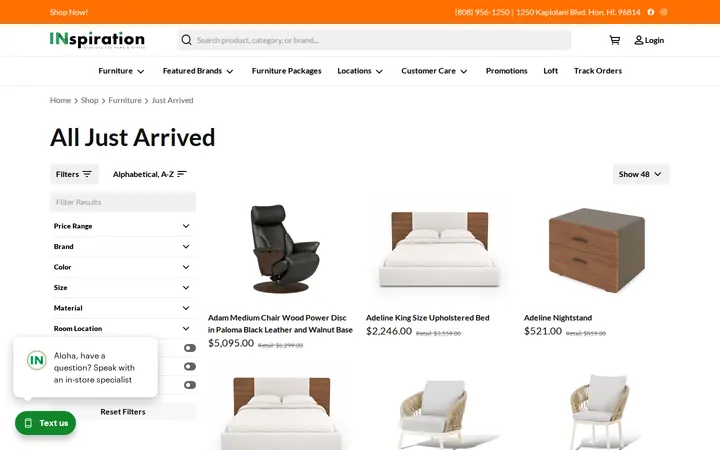 /shop/new-arrivals — INspiration Interiors