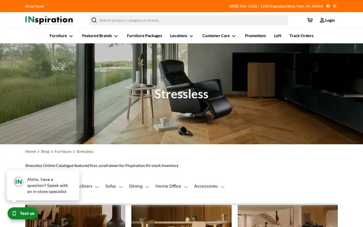 /shop/furniture/brand/stressless — INspiration Interiors