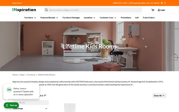 /shop/furniture/brand/lifetime-kids-rooms — INspiration Interiors