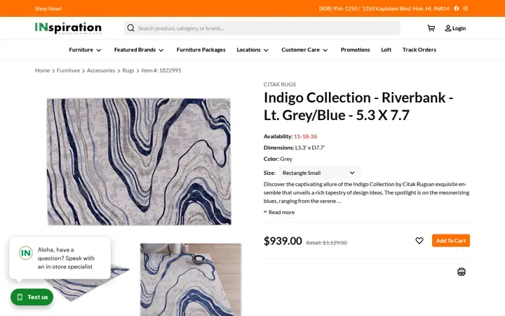 /shop/furniture/accessories/rugs/1822991 — INspiration Interiors
