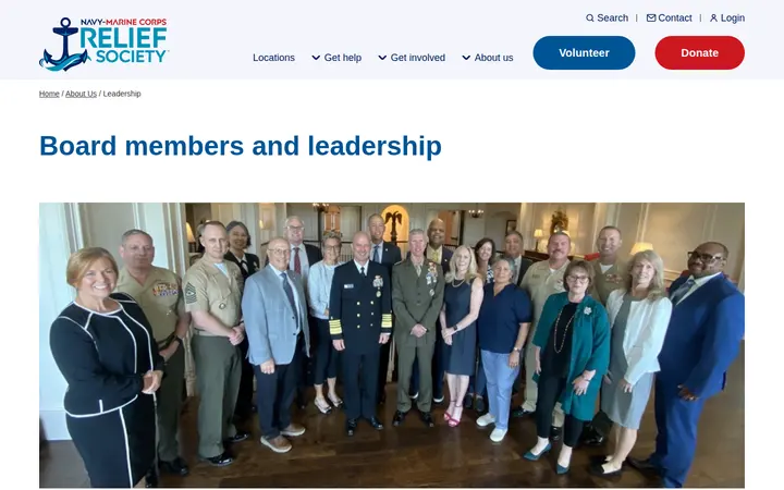 /about-us/leadership — Thrift Shop-Navy Marine Corps Relief Society