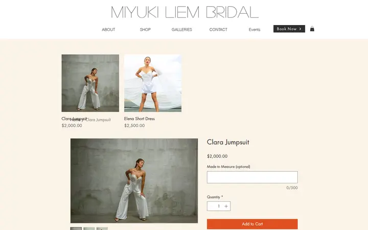 /product-page/jumpsuit — Miyuki Liem Bridal