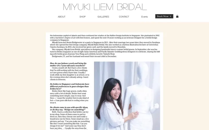/feature — Miyuki Liem Bridal
