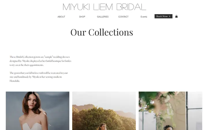 /collections — Miyuki Liem Bridal