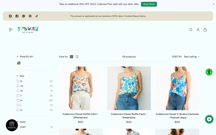 /collections/collectors-closet — Jams World Factory Store & Corporate Office