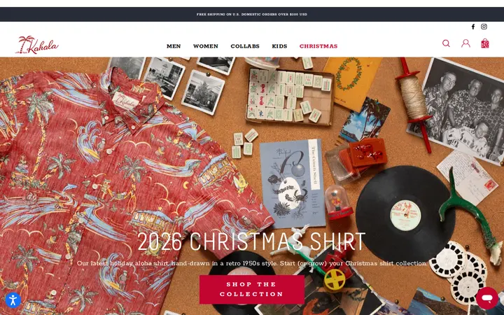 Website of Kahala - Salt at our Kaka'ako