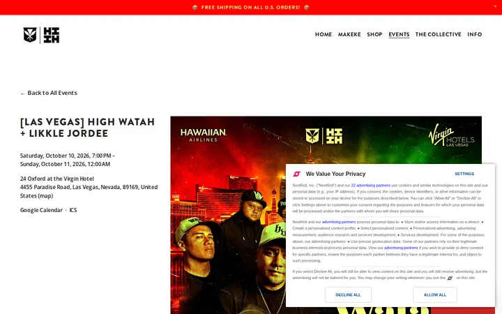 /events/highwatah-lv-oct26 — Hawaii's Finest Clothing