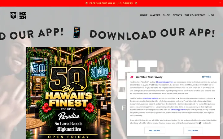 /app — Hawaii's Finest Clothing