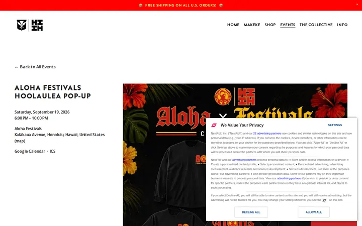 /events/72nd-annual-waikk-hoolaulea — Hawaii's Finest Clothing