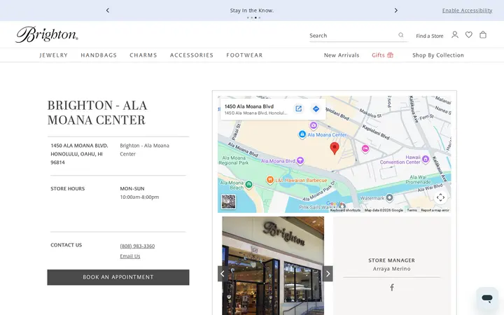 Website of Brighton