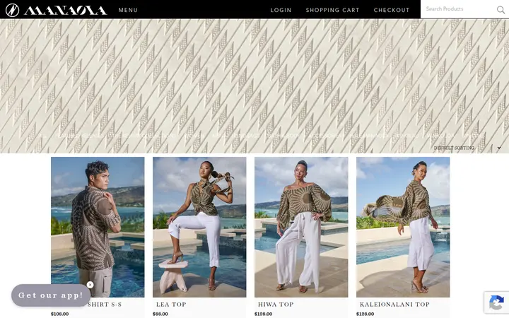 /shop — MANAOLA