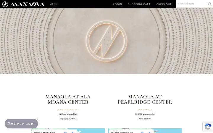 /locations — MANAOLA