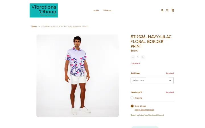 /product/st-9336-navy-lilac-floral-border-print/ZUYG7Q3MFXFKGCXXKFQDJSO7 — Vibrations 'Ohana