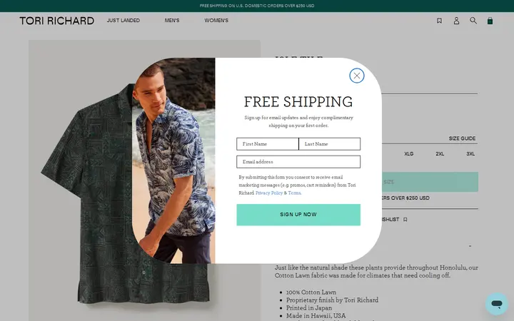 /collections/shop-all-mens/products/isle-tile-short-sleeve-shirt — Tori Richard - Outrigger Waikiki