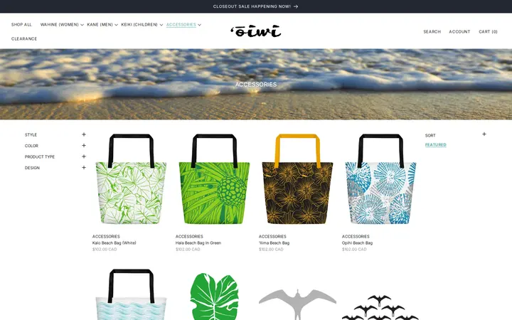 /collections/accessories — Oiwi Ocean Gear