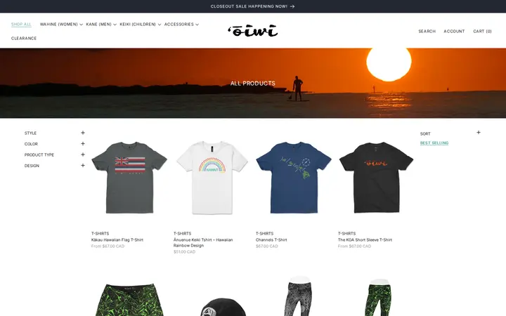 /collections/all-products — Oiwi Ocean Gear