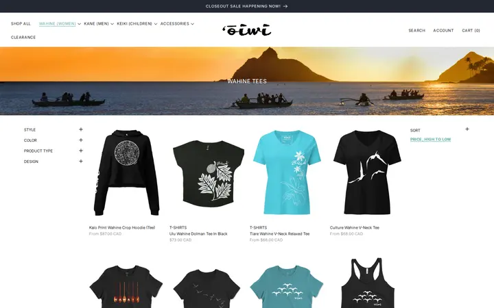 /collections/wahine-tees — Oiwi Ocean Gear