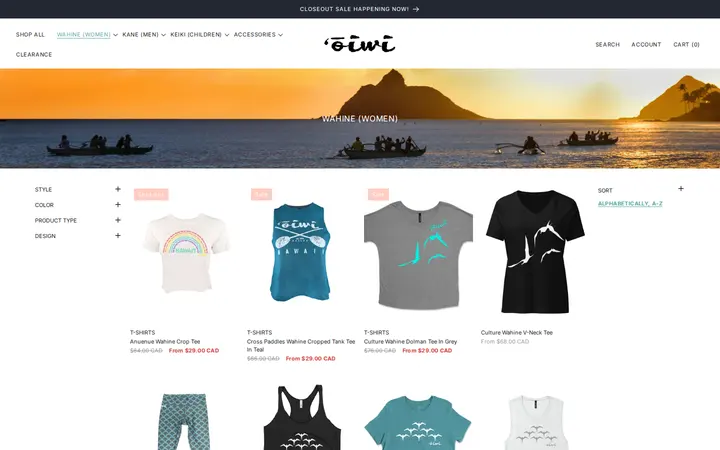 /collections/wahine-women-1 — Oiwi Ocean Gear