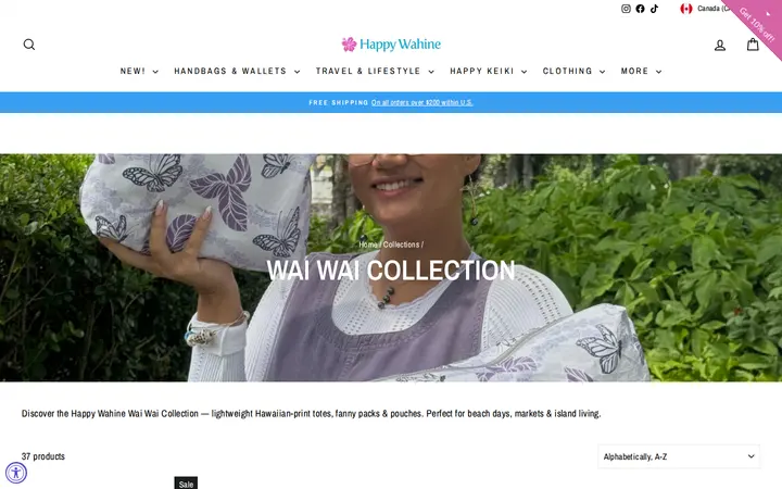 /collections/wai-wai-collection — Happy Wahine