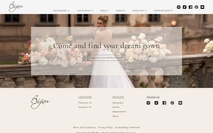 /designer — Bijou Bridal & Special Occasion