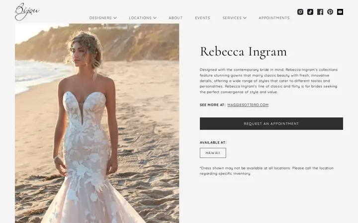 /designer/rebecca-ingram — Bijou Bridal & Special Occasion