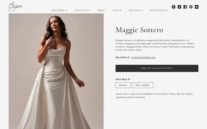 /designer/maggie-sottero — Bijou Bridal & Special Occasion