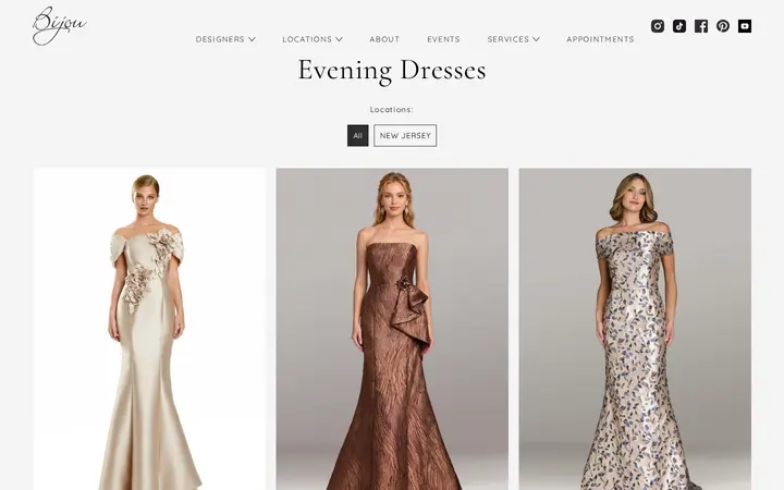 /designer-type/evening-dresses — Bijou Bridal & Special Occasion