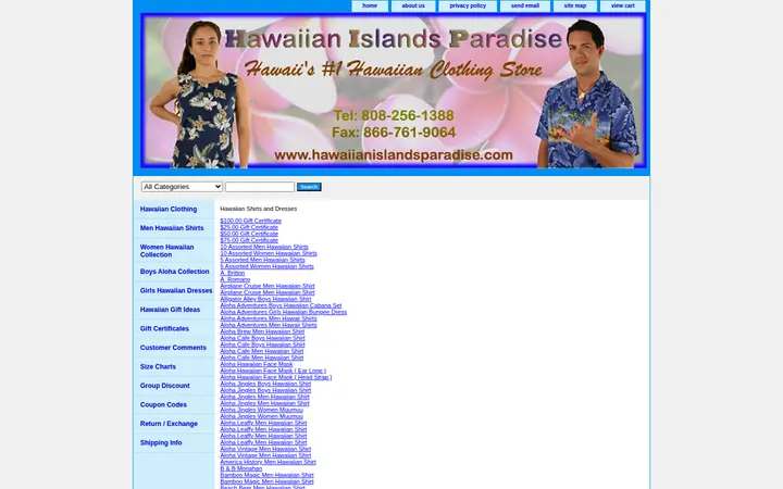 /ind.html — Hawaiian Islands Paradise