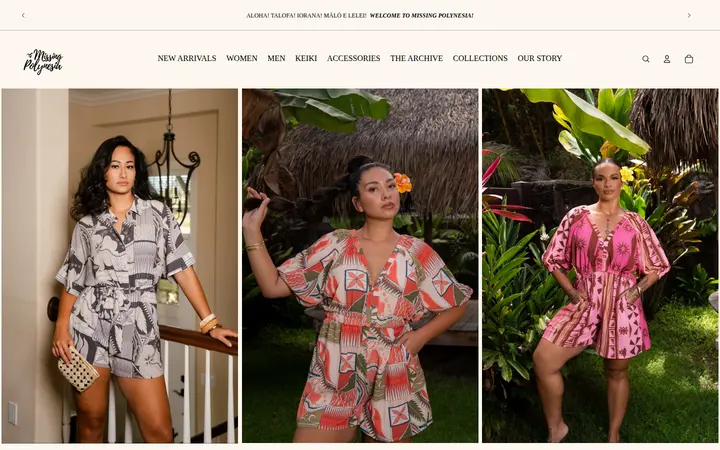 /collections/rompers — Missing Polynesia