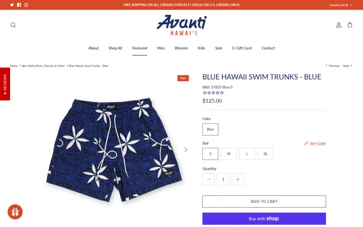 /en-ca/collections/new-arrivals/products/blue-hawaii-swim-trunks-blue — Avanti Hawaii