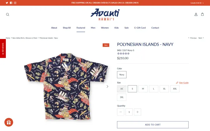 /en-ca/collections/new-arrivals/products/polynesian-islands-navy — Avanti Hawaii