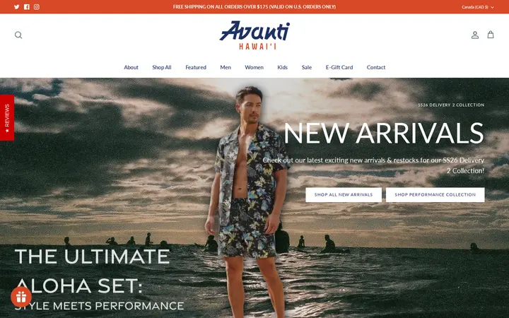 /en-ca — Avanti Hawaii