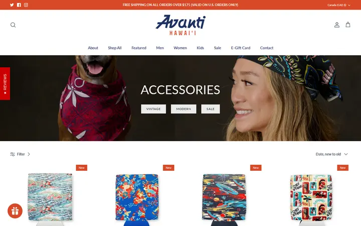 /en-ca/collections/accessories — Avanti Hawaii