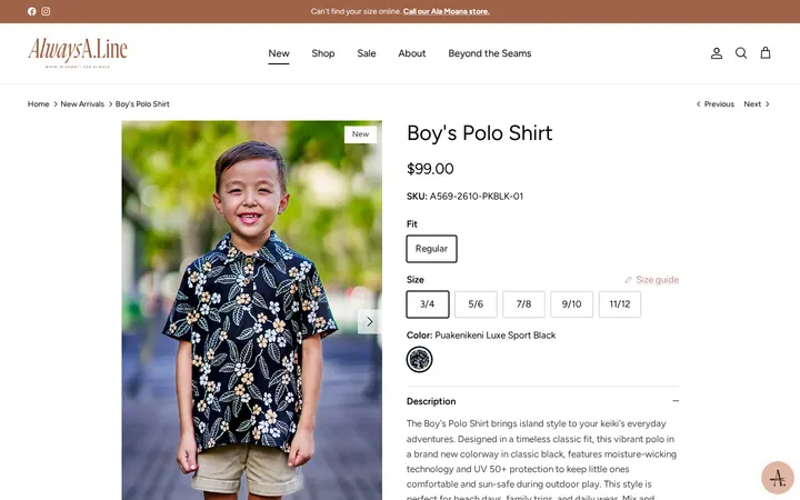 /collections/new-arrivals/products/boys-polo-shirt-6 — Always A.Line