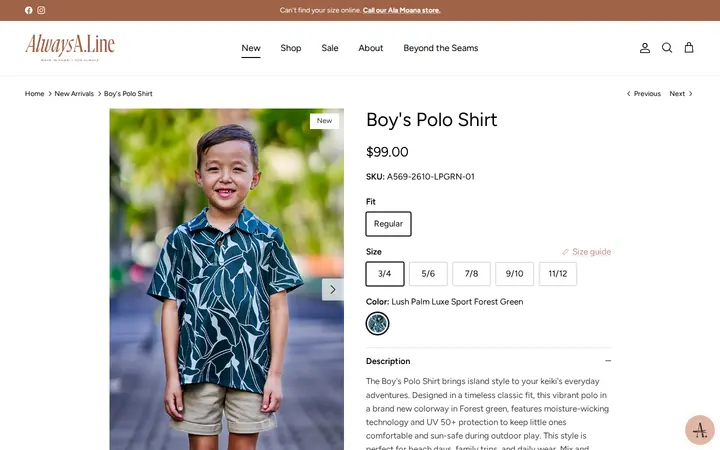 /collections/new-arrivals/products/boys-polo-shirt-5 — Always A.Line