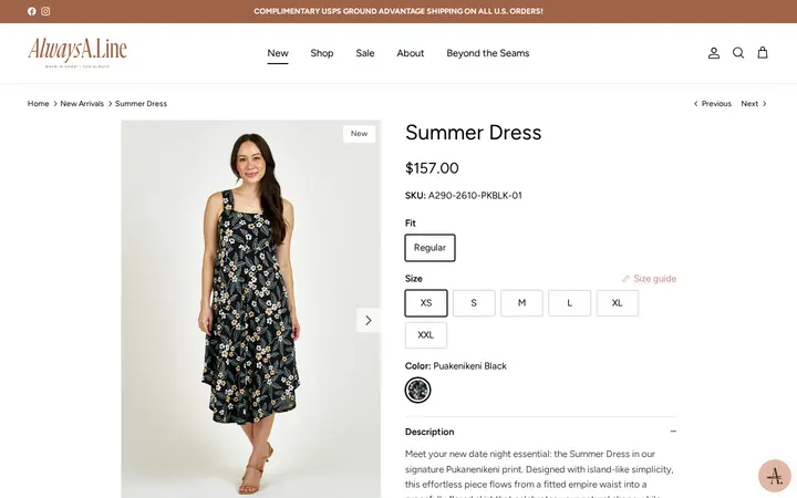 /collections/new-arrivals/products/summer-dress-17 — Always A.Line