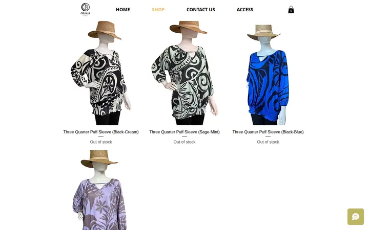 /shop-9 — Hawaii ID, INC. /CIEL BLUE（2nd Floor of JUNE FABRICS）