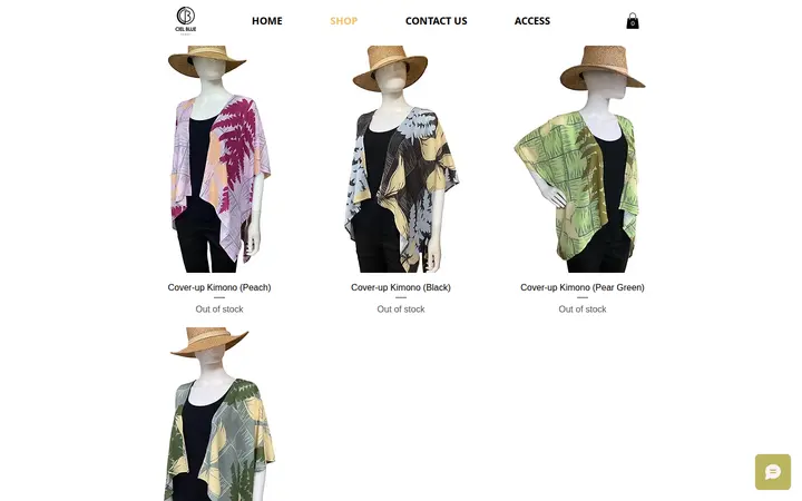 /shop-10 — Hawaii ID, INC. /CIEL BLUE（2nd Floor of JUNE FABRICS）