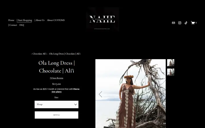 /-celebrationcollection2025/p/ola-long-dress-chocolate-alii — NAHE Wahine