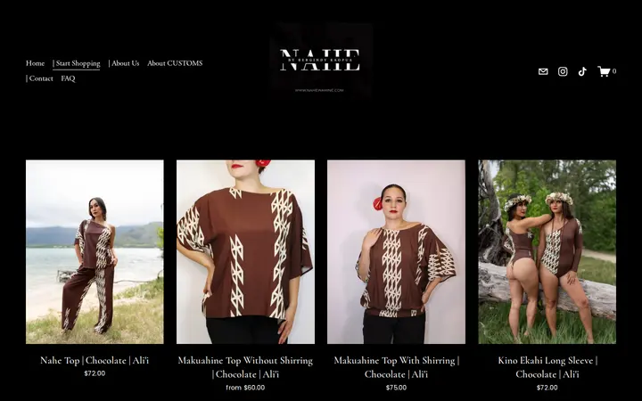 /-celebrationcollection2025/tops — NAHE Wahine