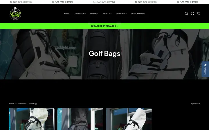 /collections/golf-bags — Sugar Caddy